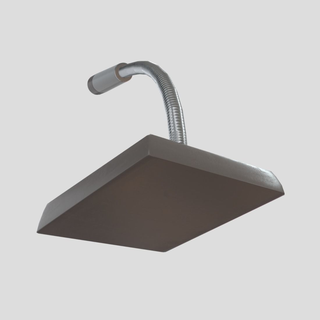 Intercom Microphone Low-poly 3D model_9