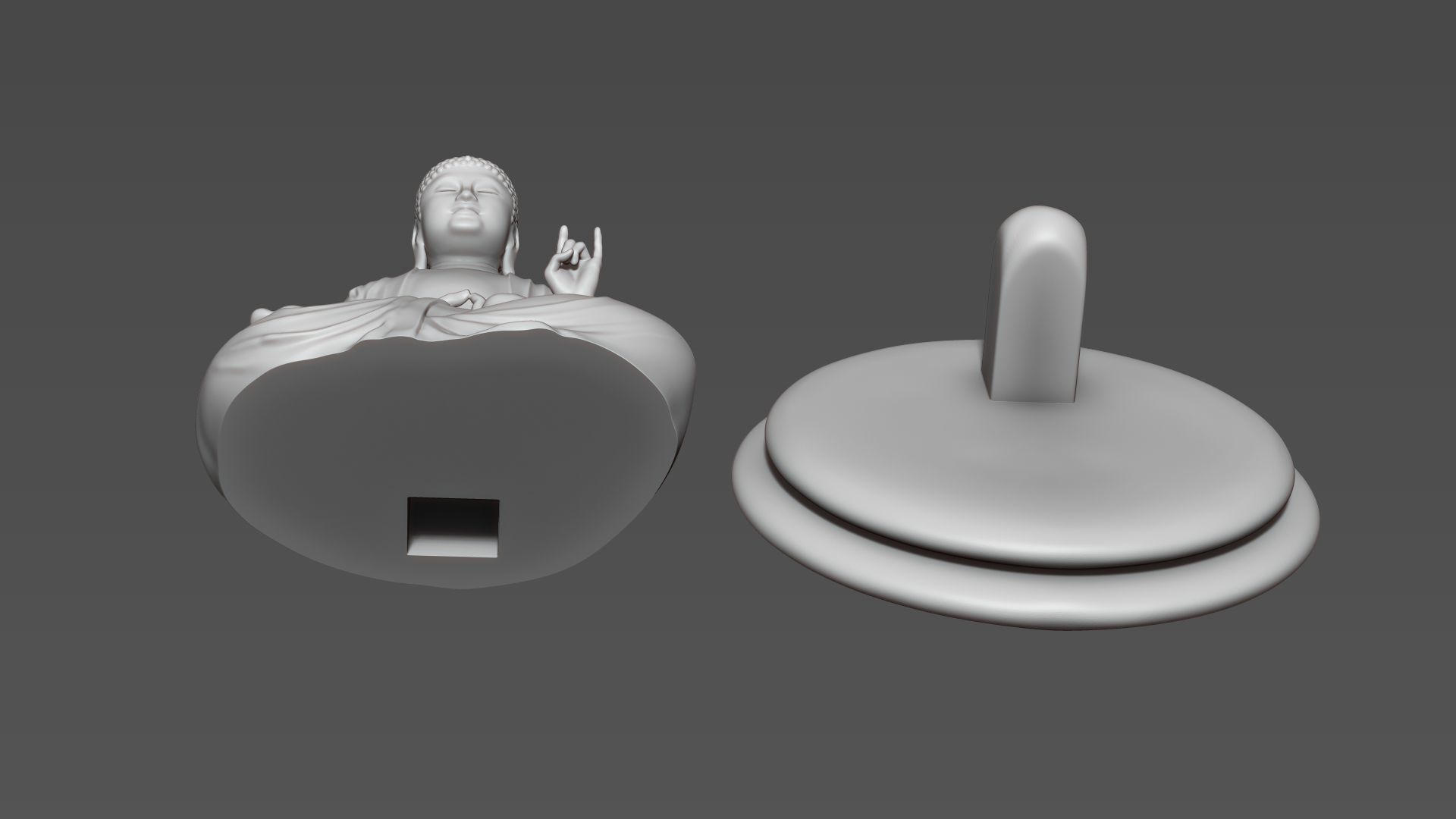 Buddha Sitting 3D print model_14
