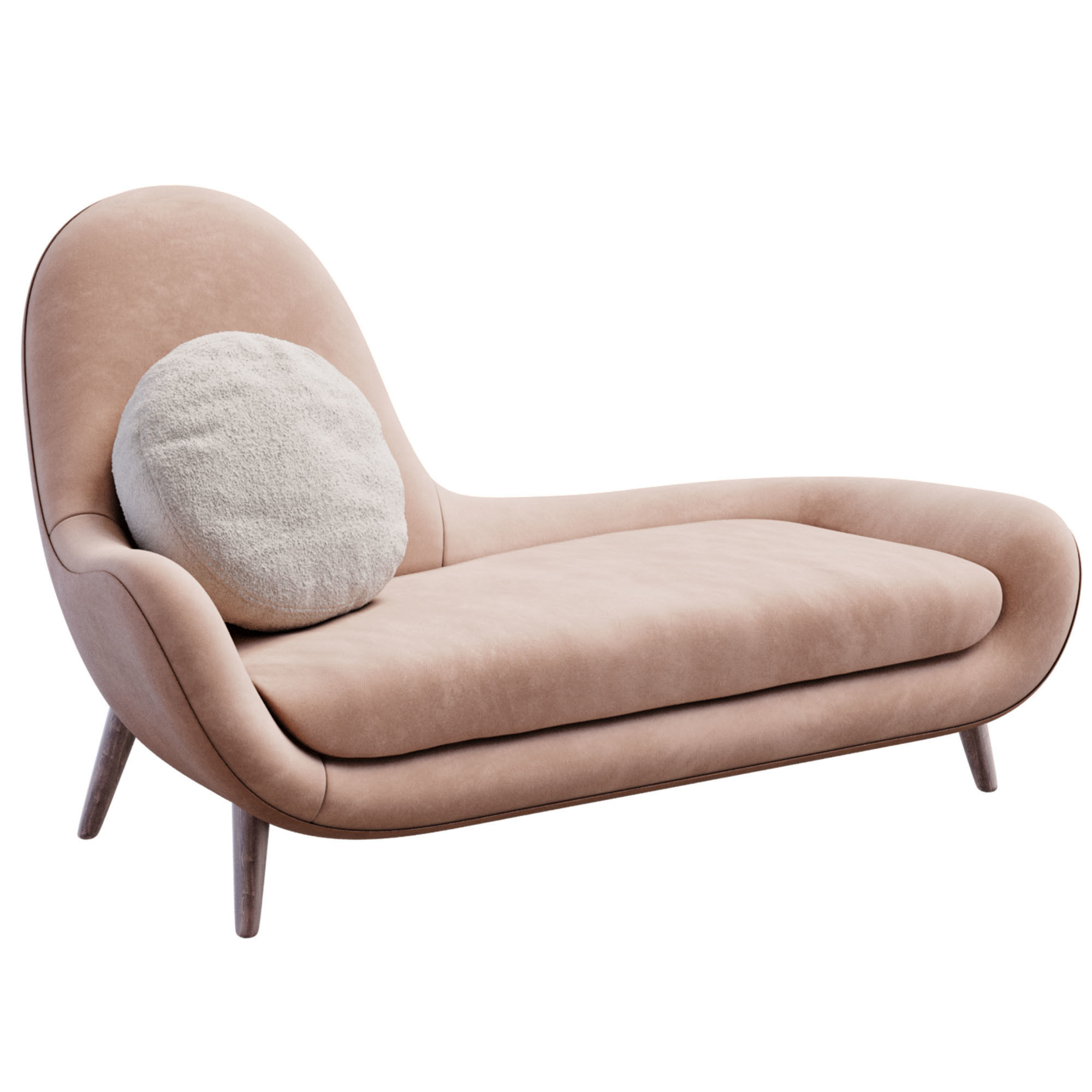 Poliform Mad Chaise Longue 3D model_3