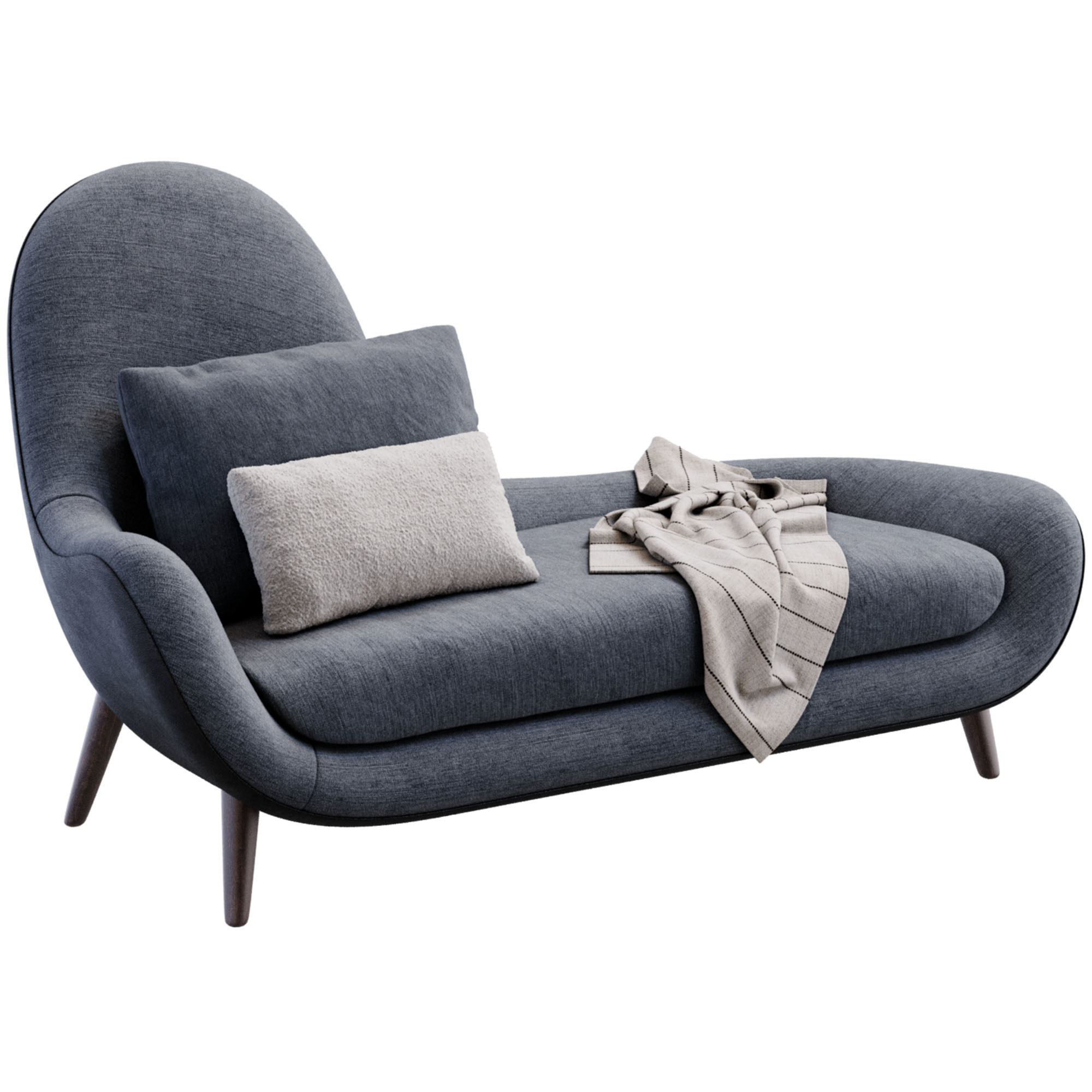 Poliform Mad Chaise Longue 3D model_6