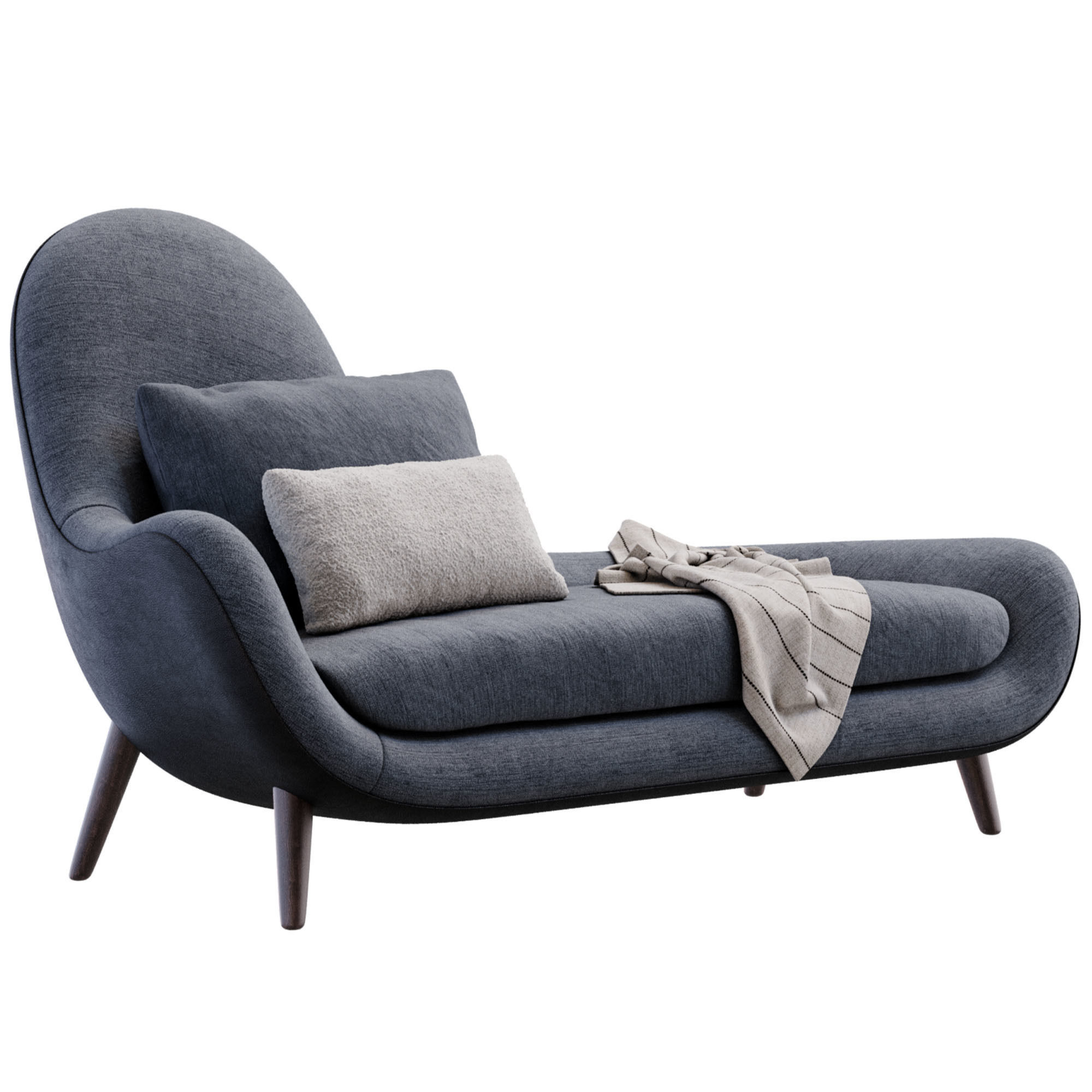 Poliform Mad Chaise Longue 3D model_5