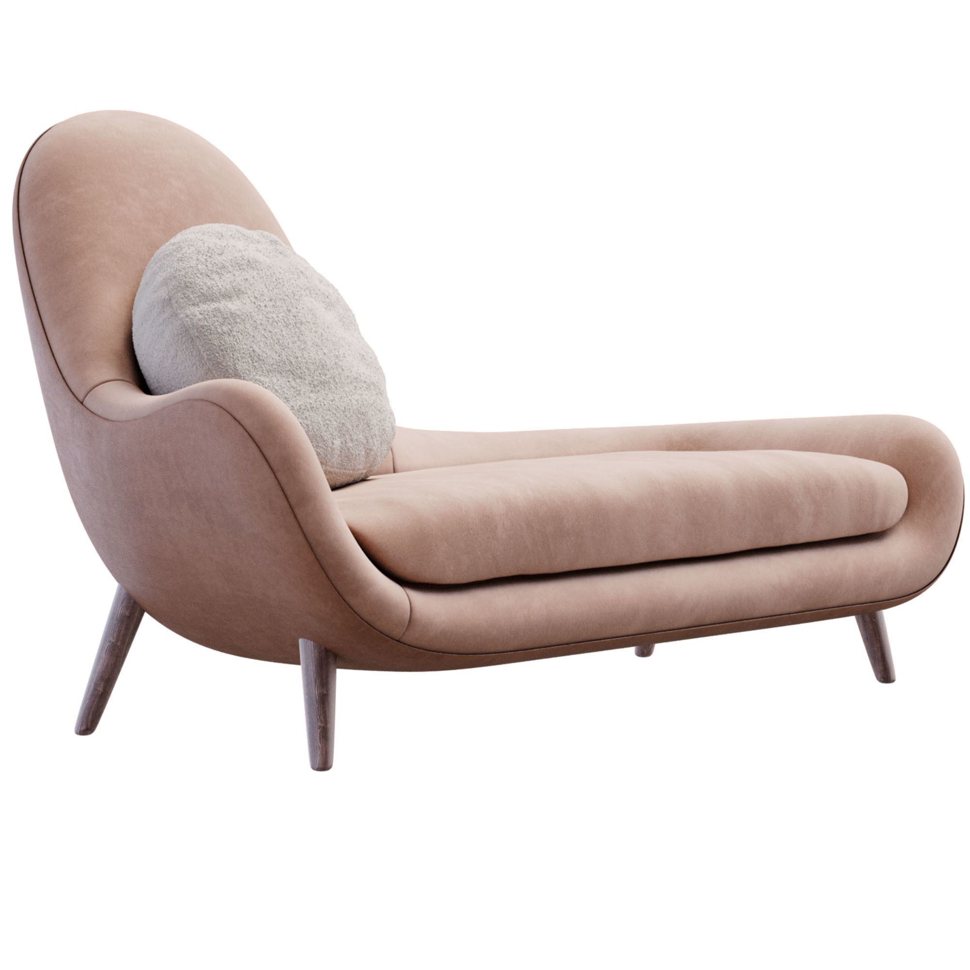 Poliform Mad Chaise Longue 3D model_4