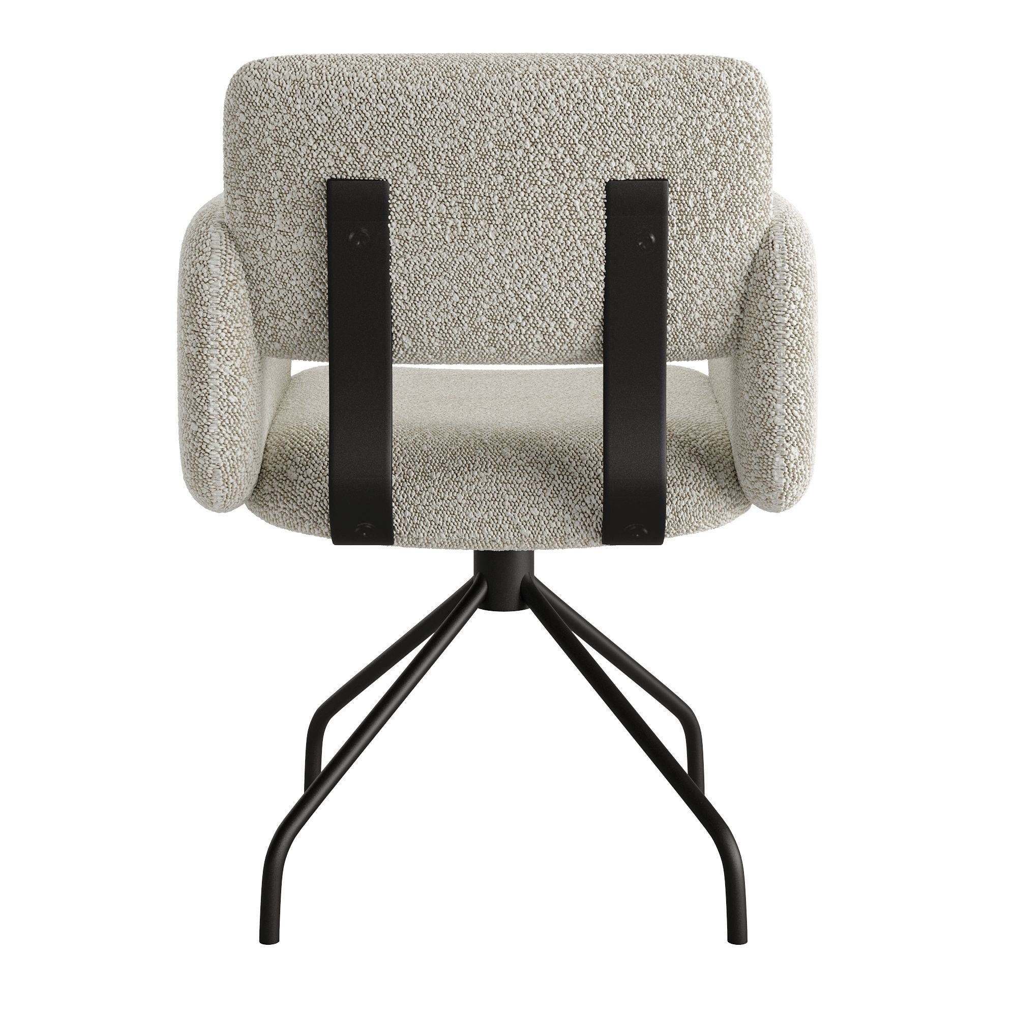 Brooks chair Low-poly 3D model_4