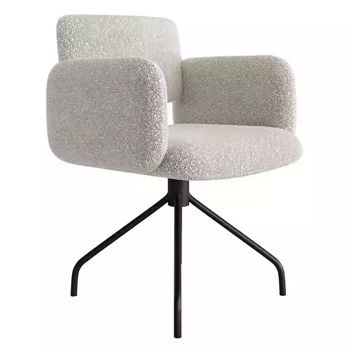 Brooks chair Low-poly 3D model