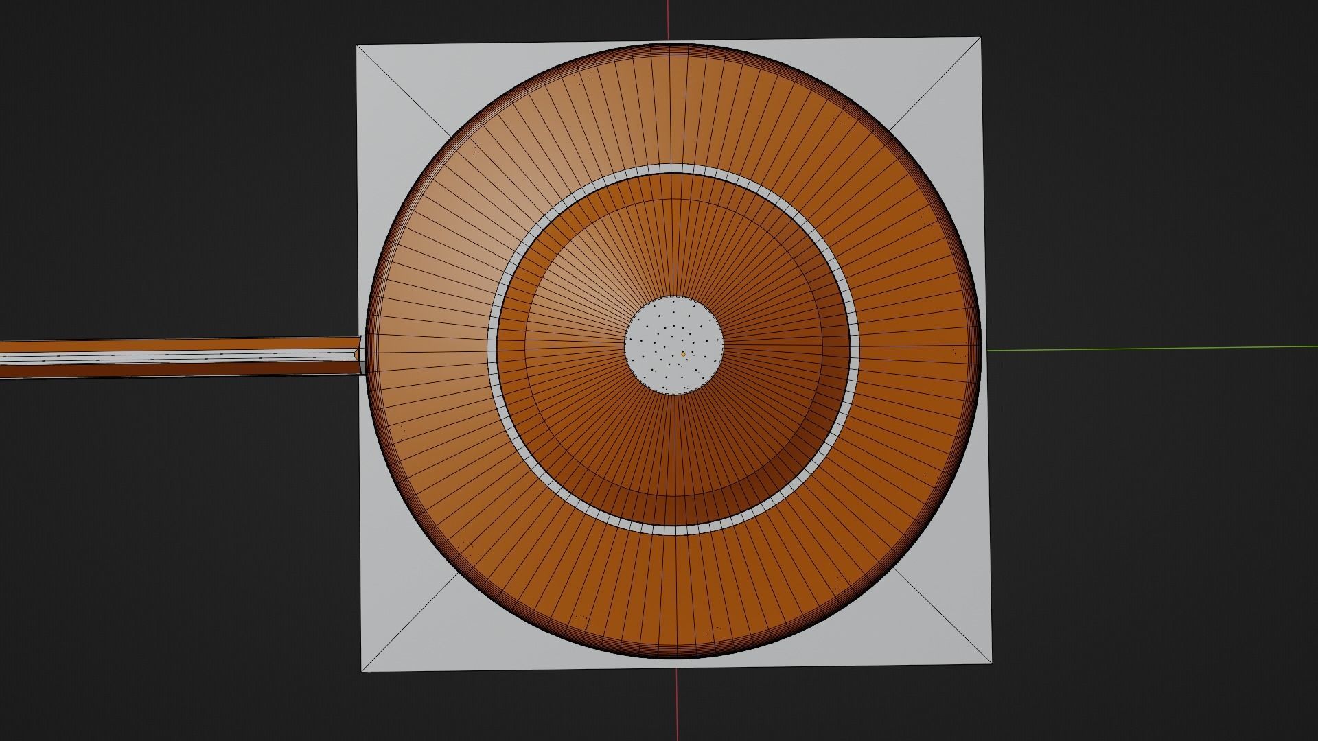 Interior of a closed club of interests 3D model_6