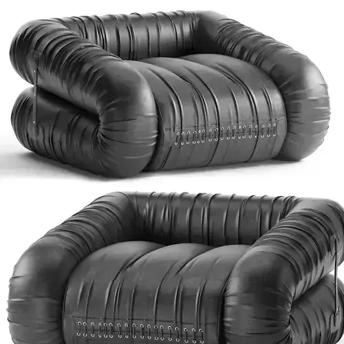 ANFIBIO armchair By Giovannetti 3D model