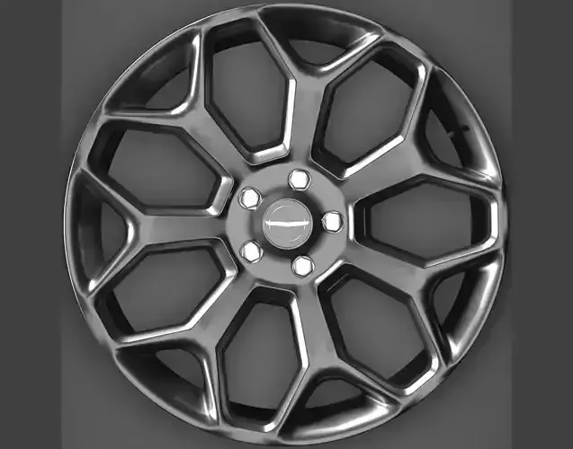 rims chrysler 300 3d model