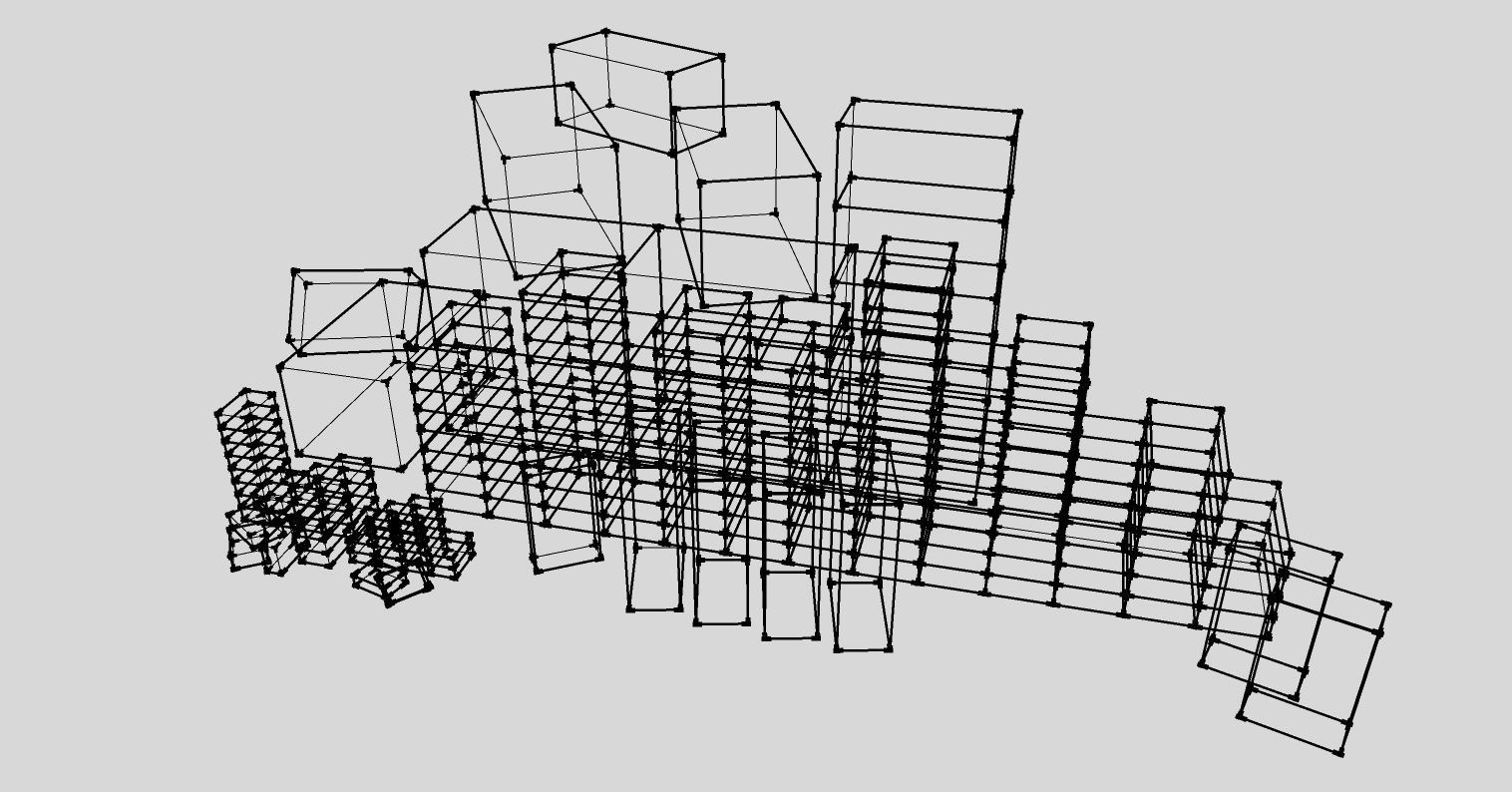 Boxes Design Low-poly 3D model_4