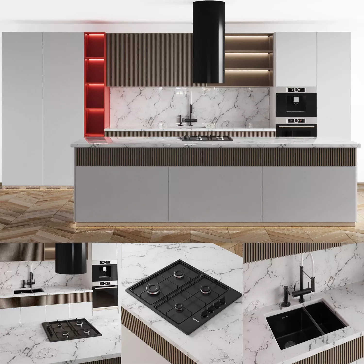 kitchen 052 3D model