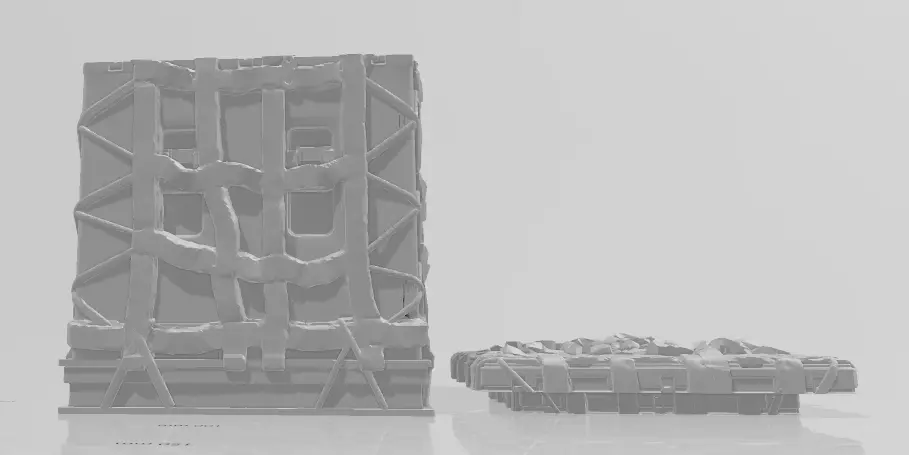 MWII Care Package or Load Out Drop Box 3D print model