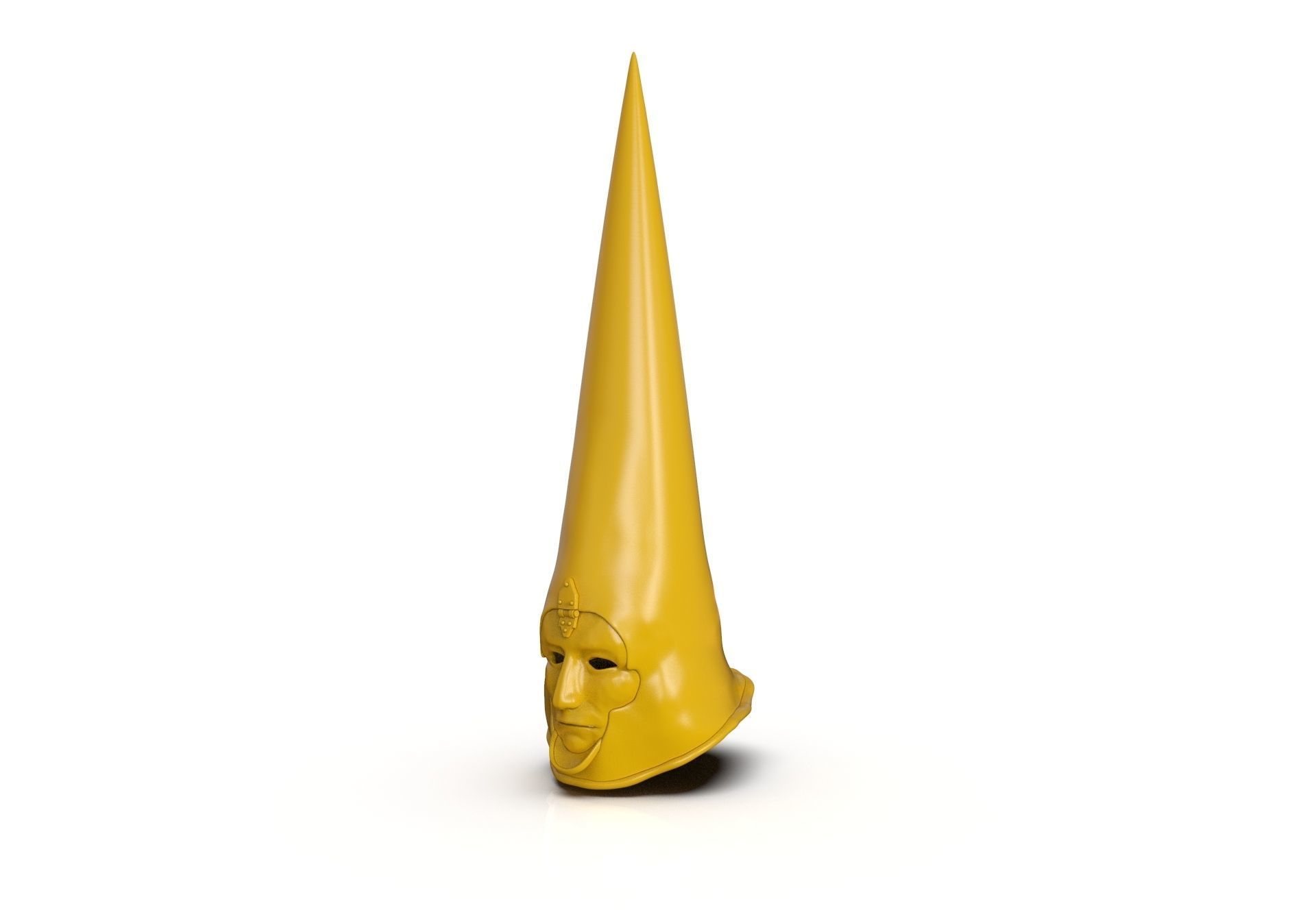 The Penitent One Helmet Blasphemous Close Mouth 3D print model_23