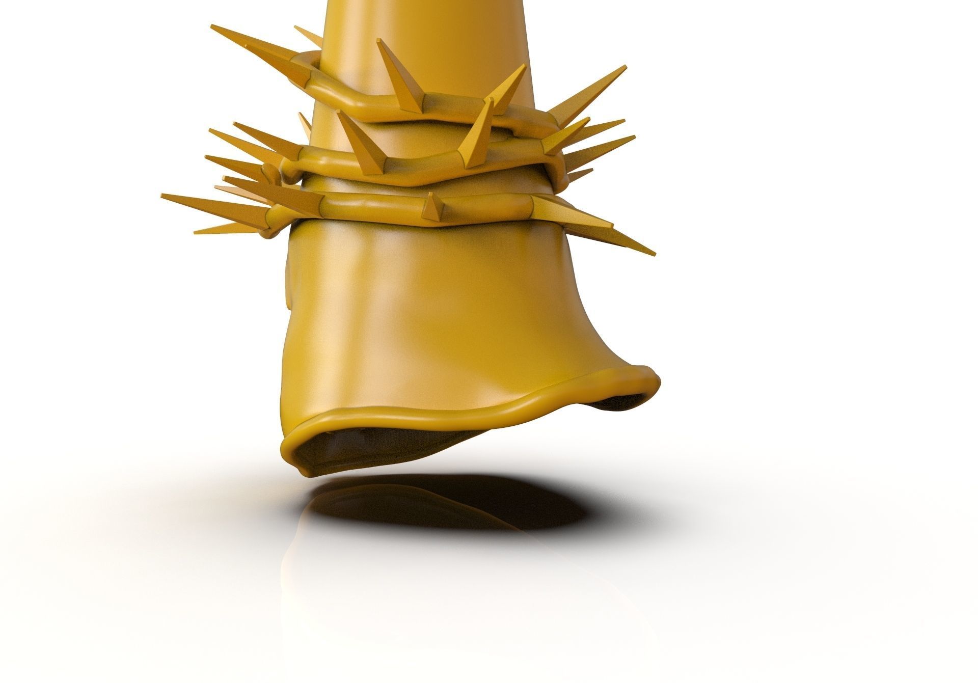The Penitent One Helmet Blasphemous Close Mouth 3D print model_17