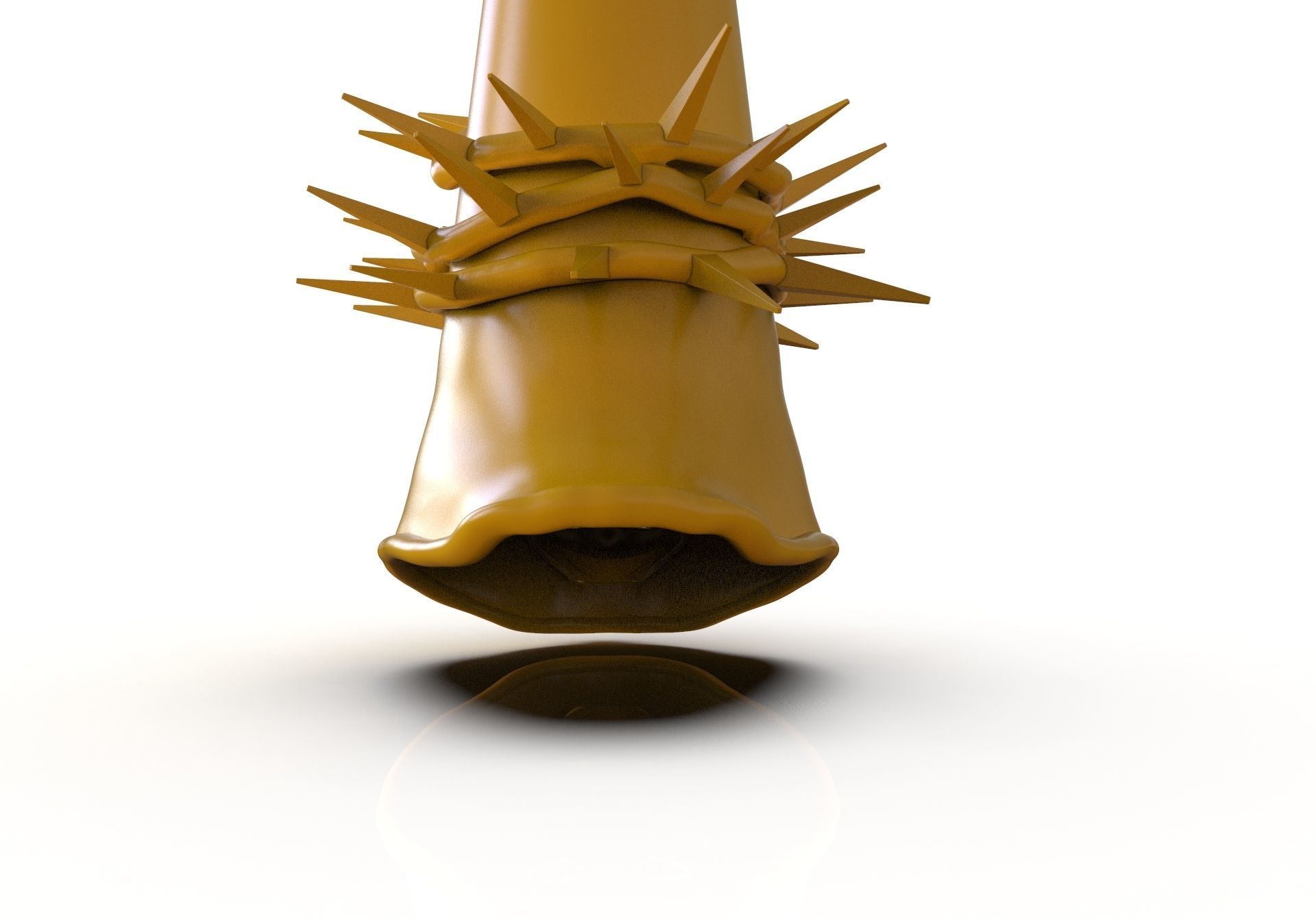The Penitent One Helmet Blasphemous Close Mouth 3D print model_18