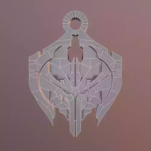 noxus keychain - league of legends