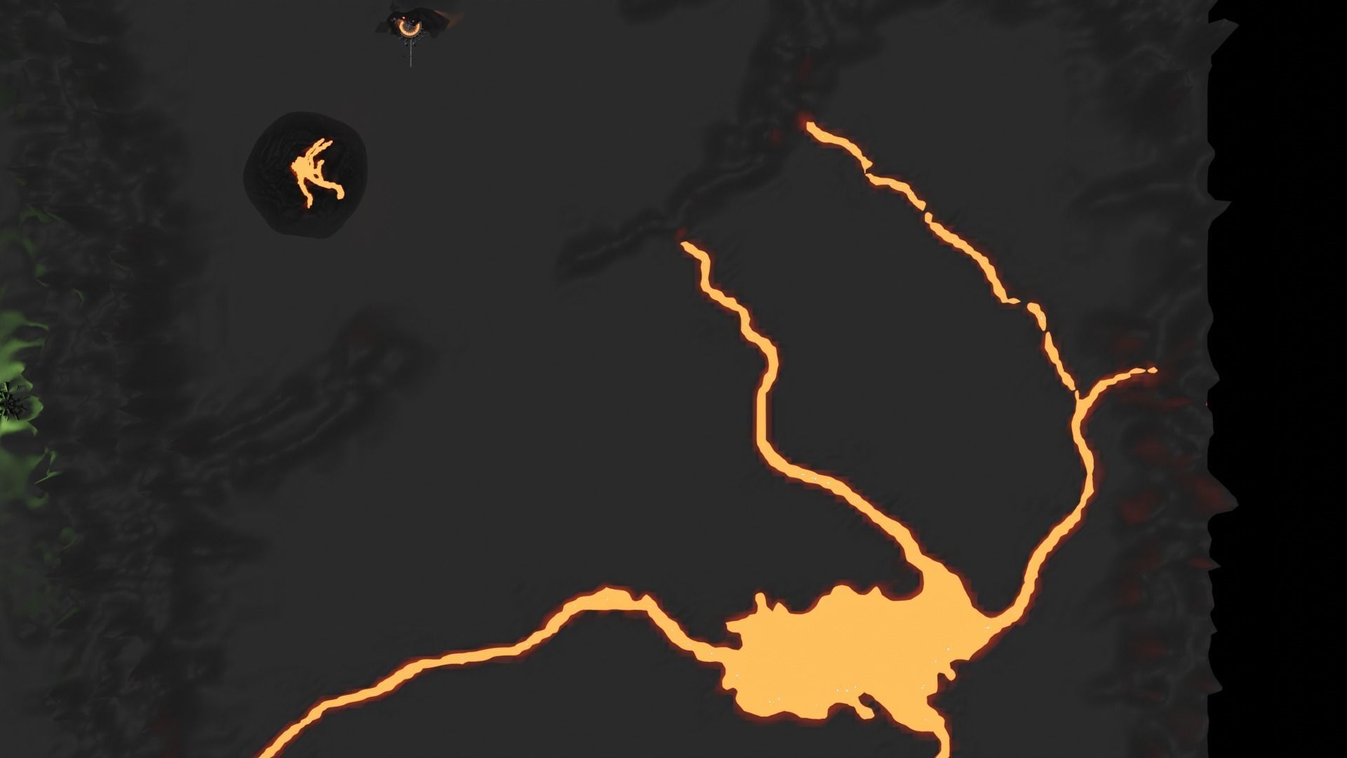 Mordor Lord Of The Rings Height Map  Low-poly 3D model_5