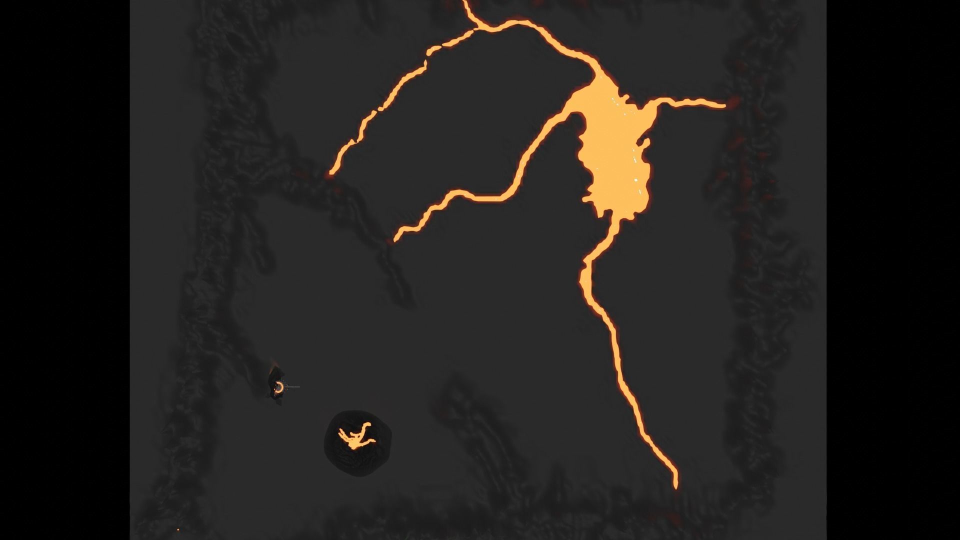 Mordor Lord Of The Rings Height Map  Low-poly 3D model_11