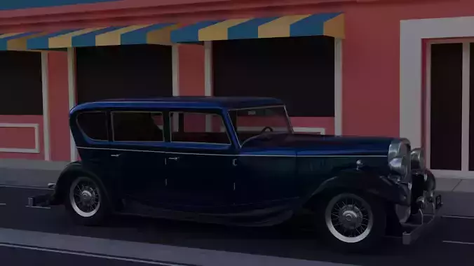 old car 3d model