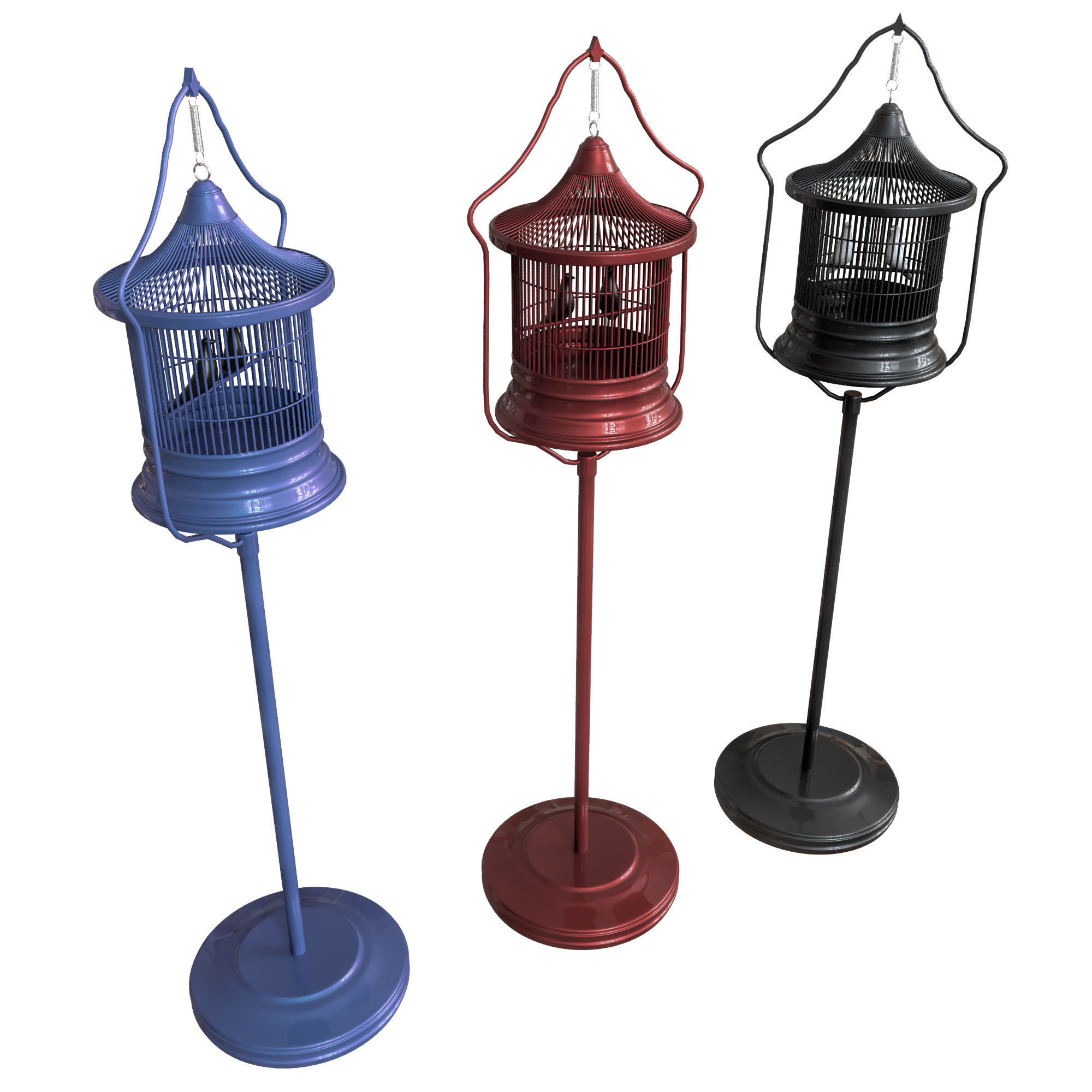 cage decorative 3D model_4