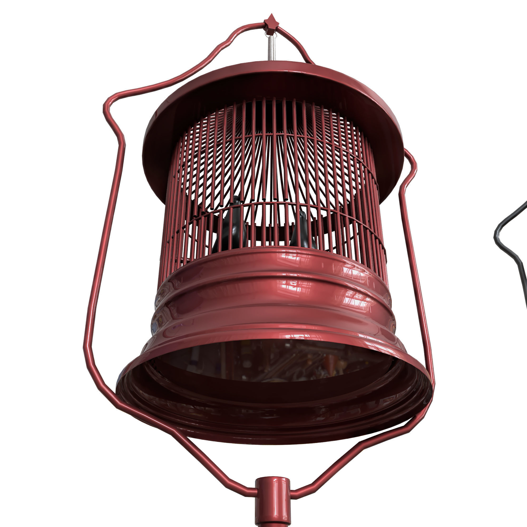 cage decorative 3D model_3