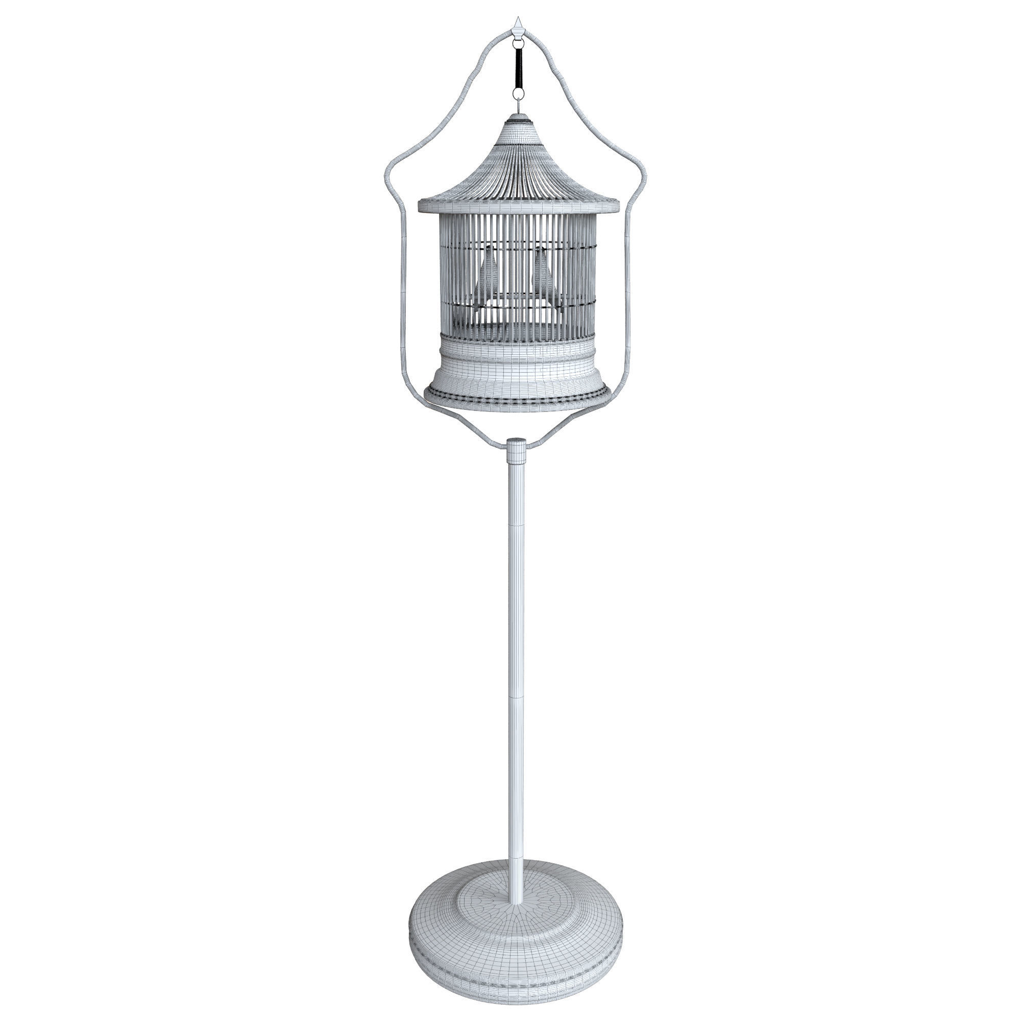 cage decorative 3D model_5