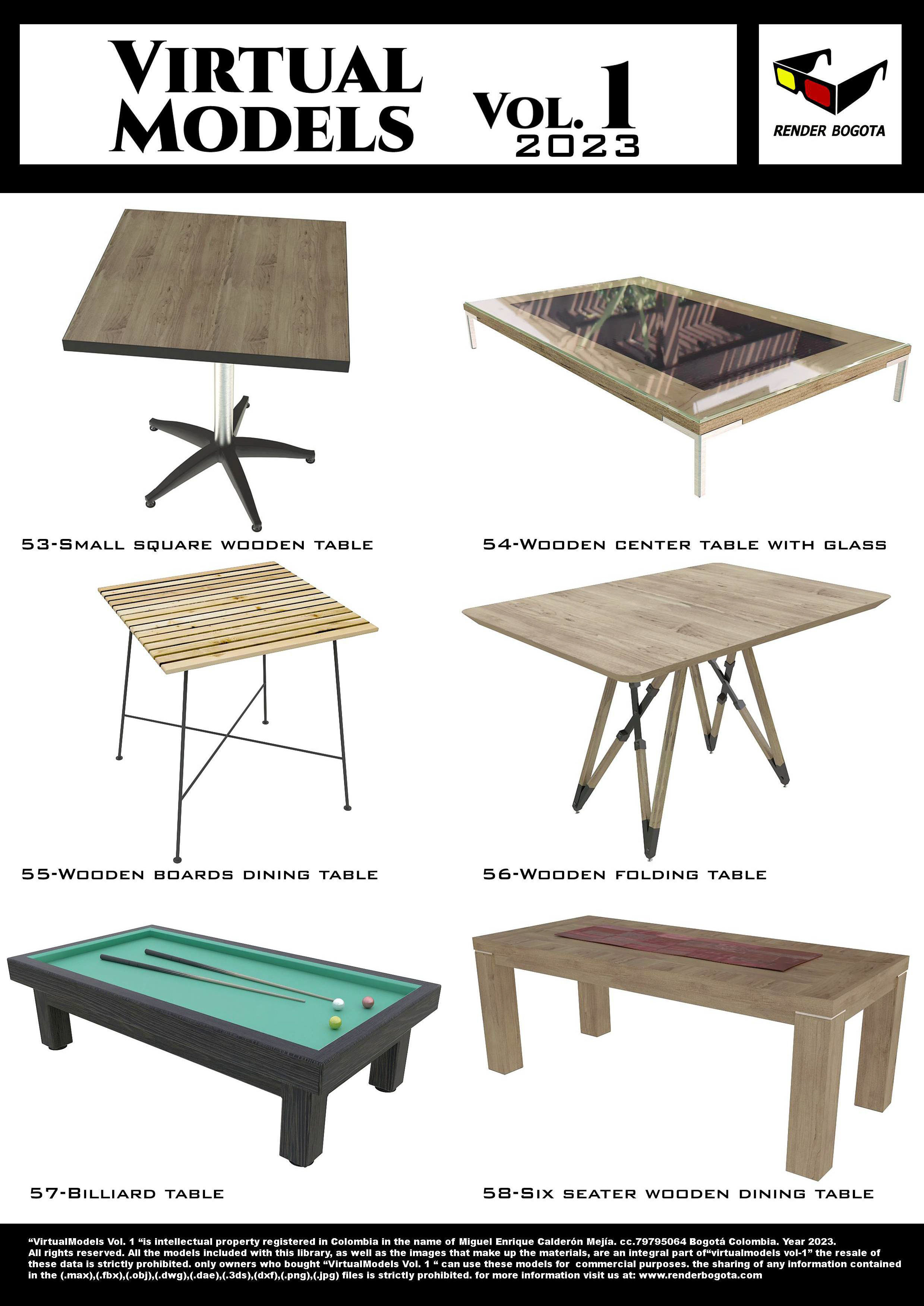 Virtual models vol-1 3D model_9