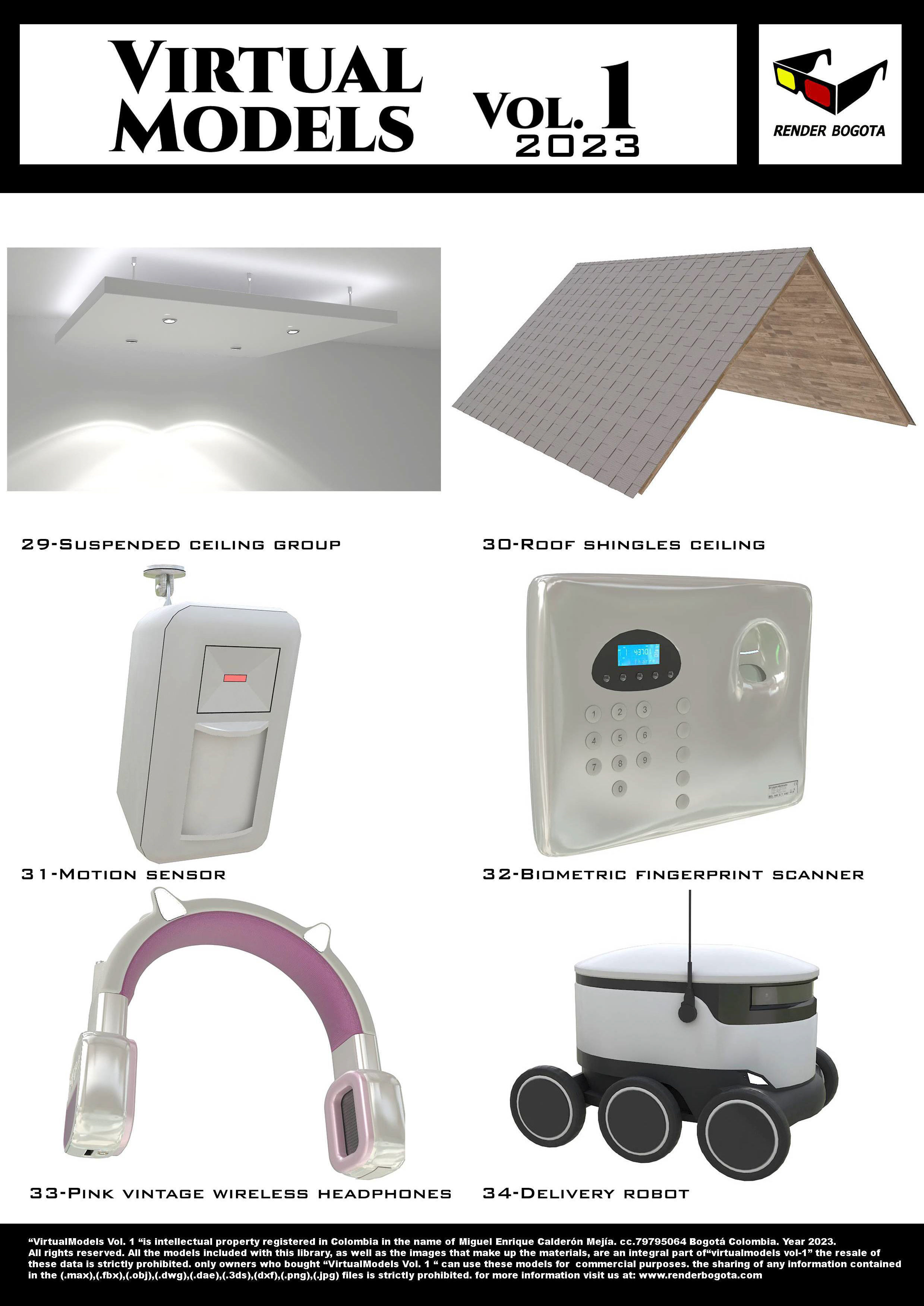 Virtual models vol-1 3D model_5