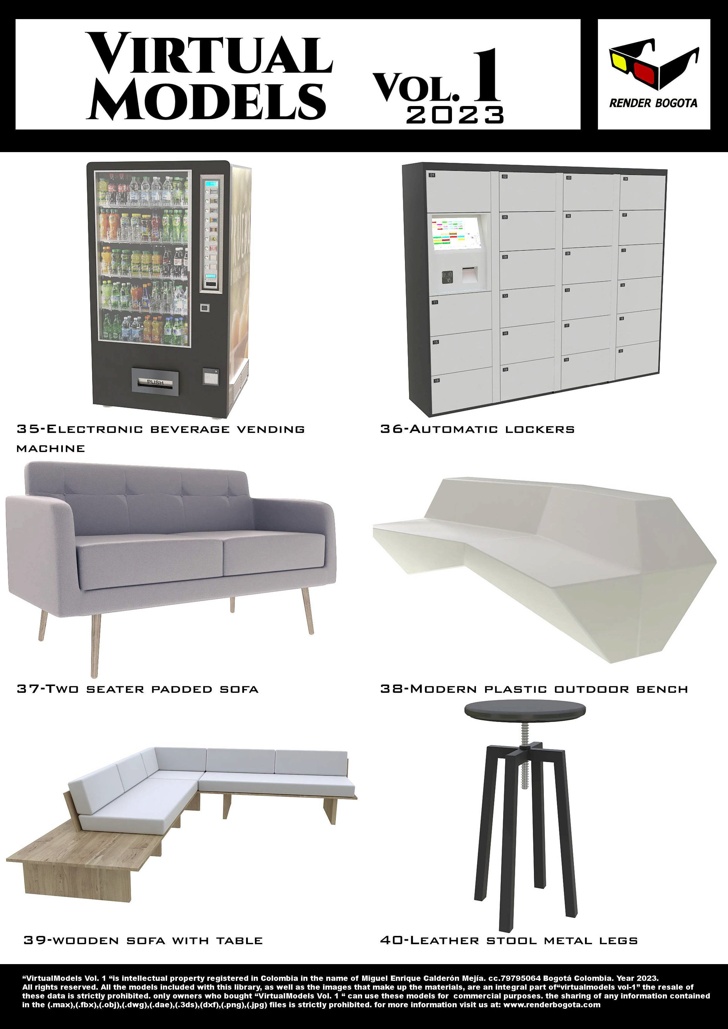 Virtual models vol-1 3D model_6