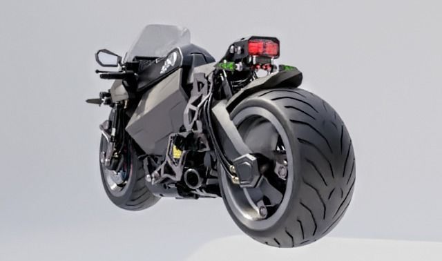 Maude Motorbike 3D model_4