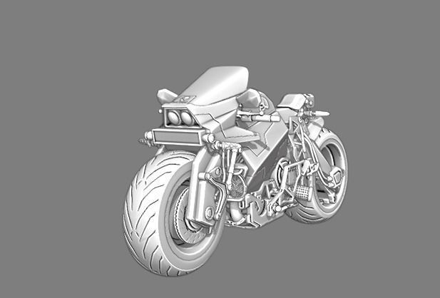 Maude Motorbike 3D model_3