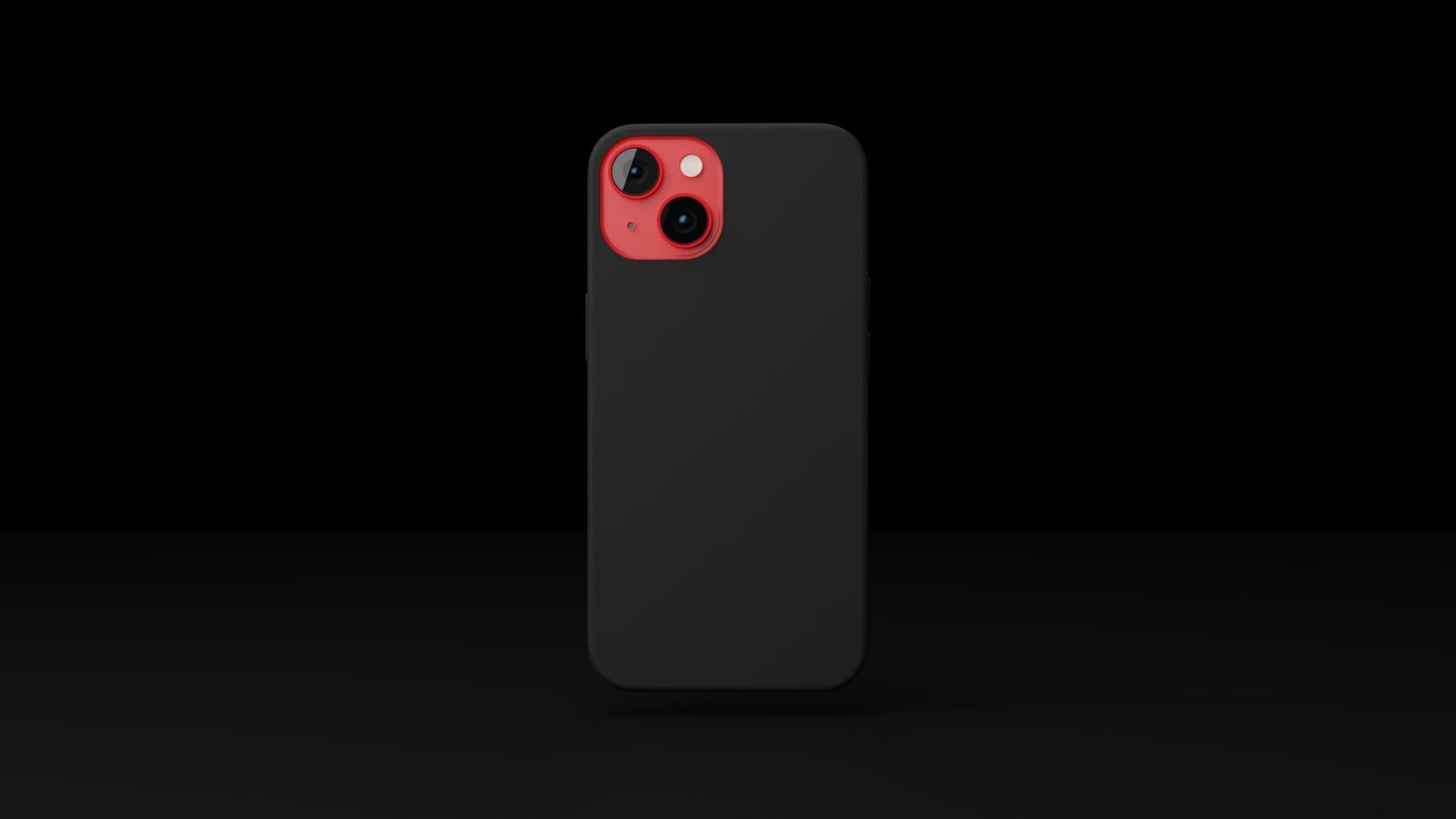Cases of Apple iPhone 14 All Models in Official design Low-poly 3D model_2