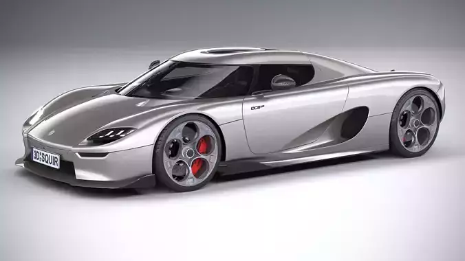 Koenigsegg CC850 2023 LowPoly