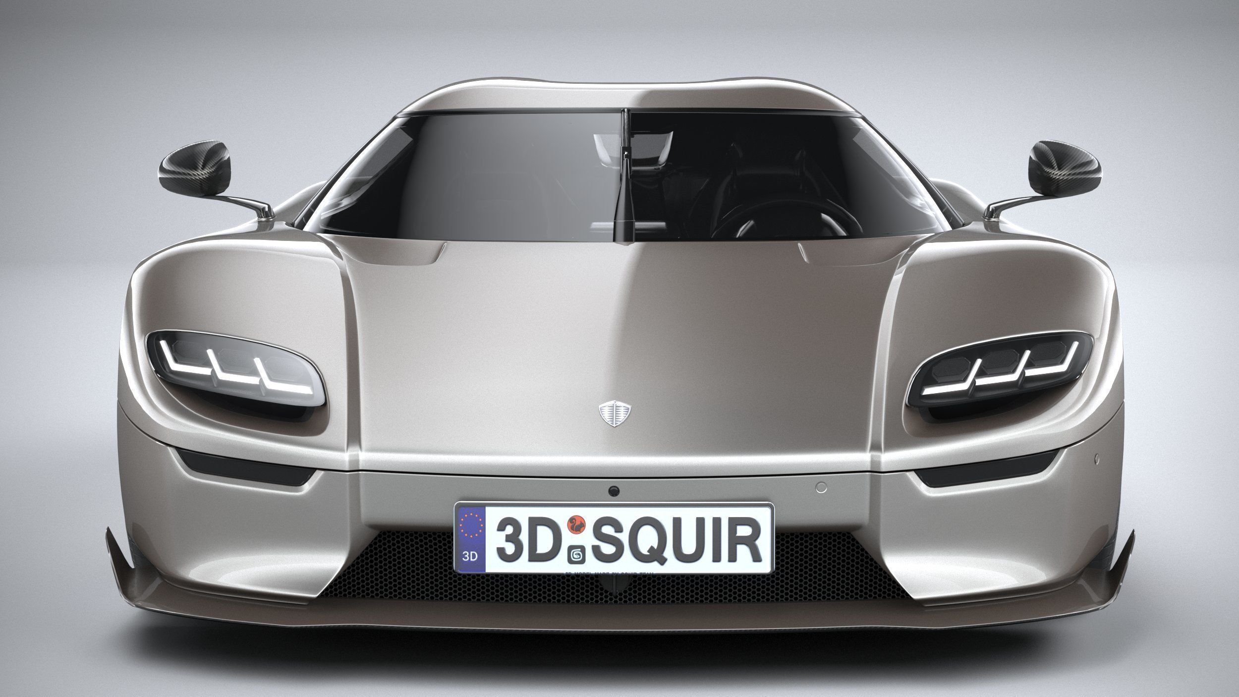 Koenigsegg CC850 2023 LowPoly 3D model_13