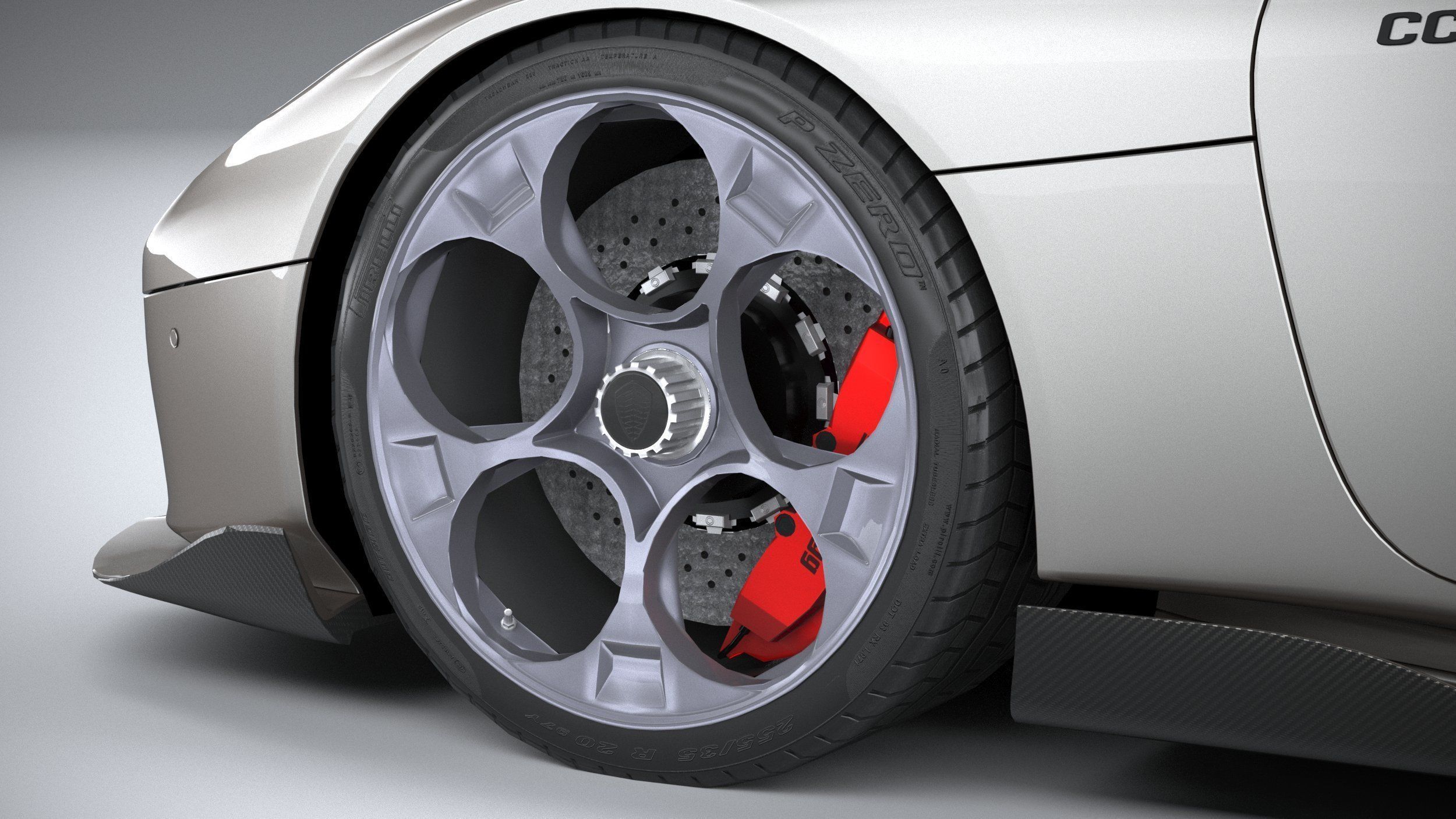 Koenigsegg CC850 2023 LowPoly 3D model_16