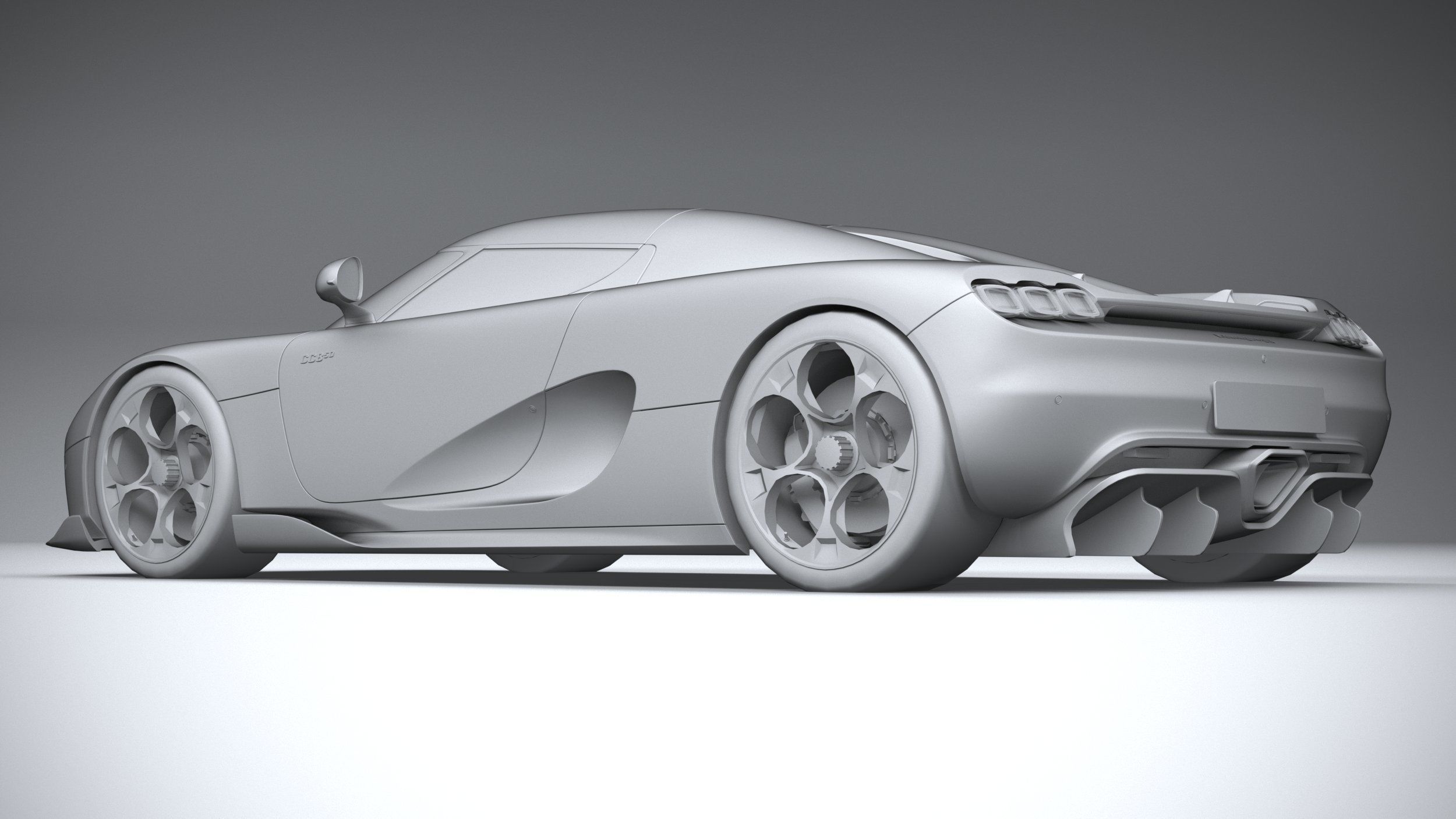 Koenigsegg CC850 2023 LowPoly 3D model_21