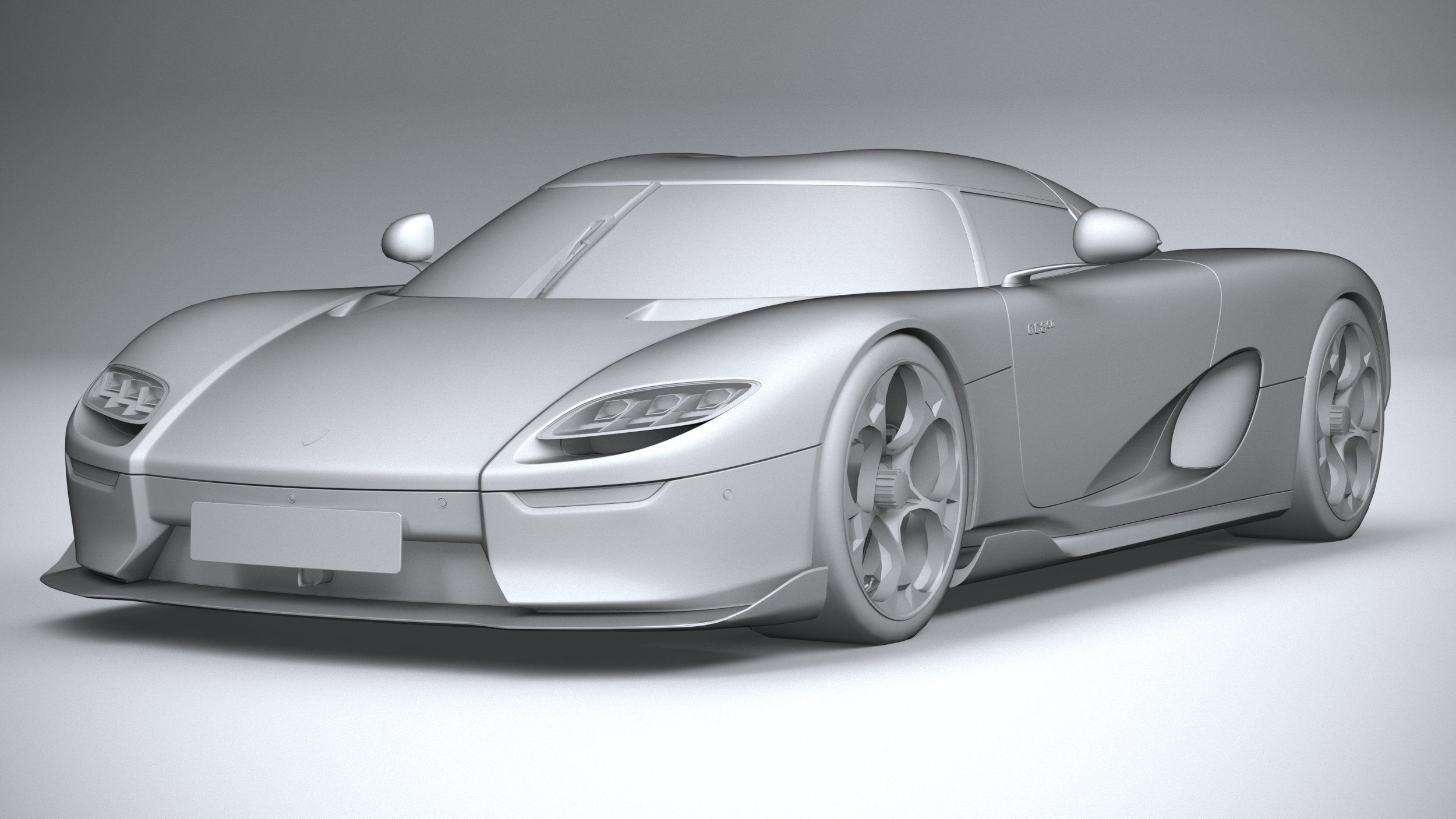 Koenigsegg CC850 2023 LowPoly 3D model_20
