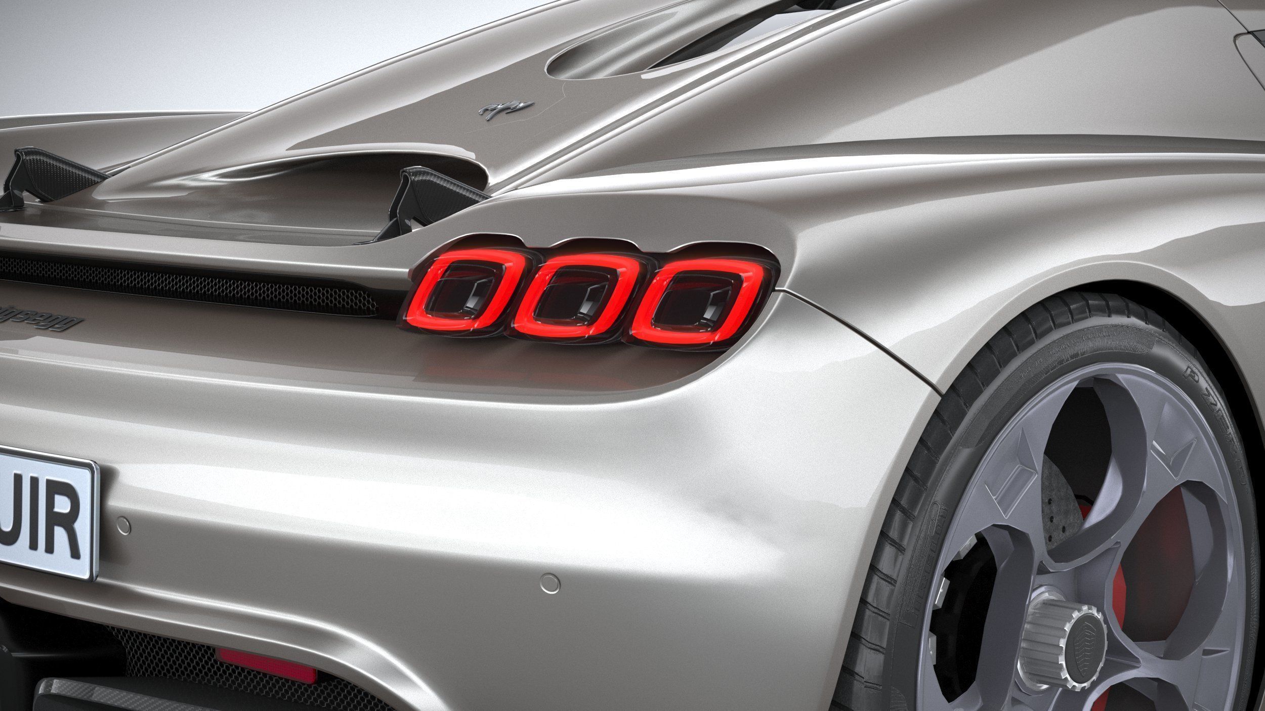 Koenigsegg CC850 2023 LowPoly 3D model_18