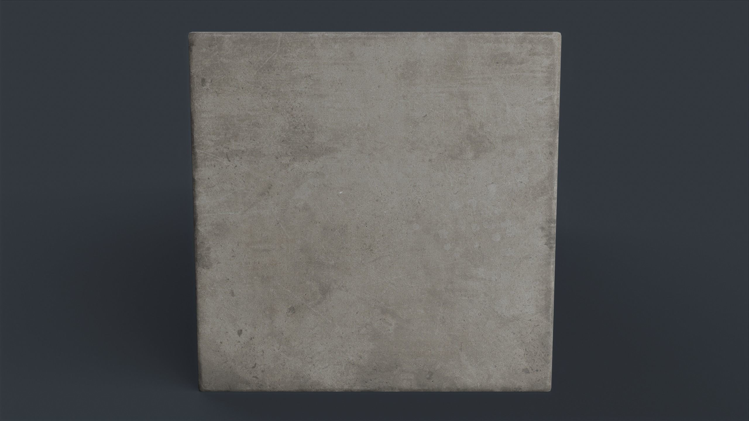 Modern Outdoor Bench 77 PBR Game Ready Low-poly 3D model_14