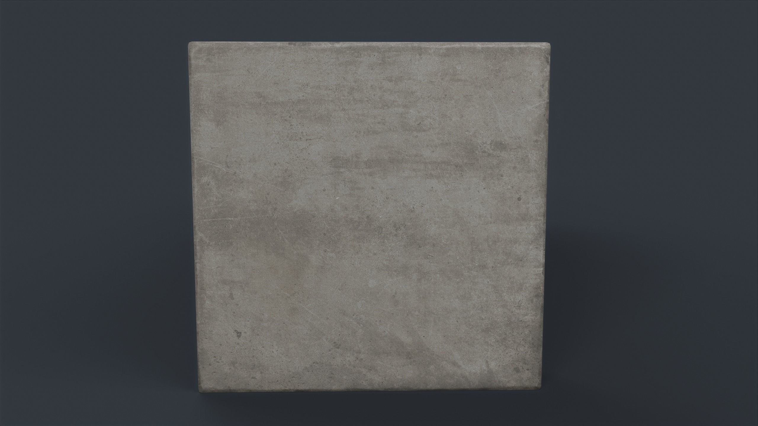 Modern Outdoor Bench 77 PBR Game Ready Low-poly 3D model_15