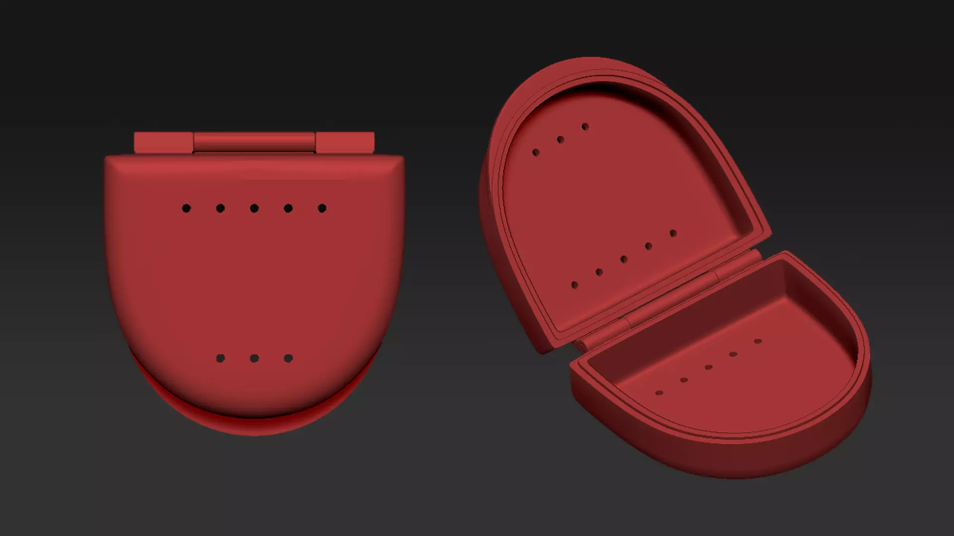 Dental splint box - Caja para ferula Free 3D print model_0