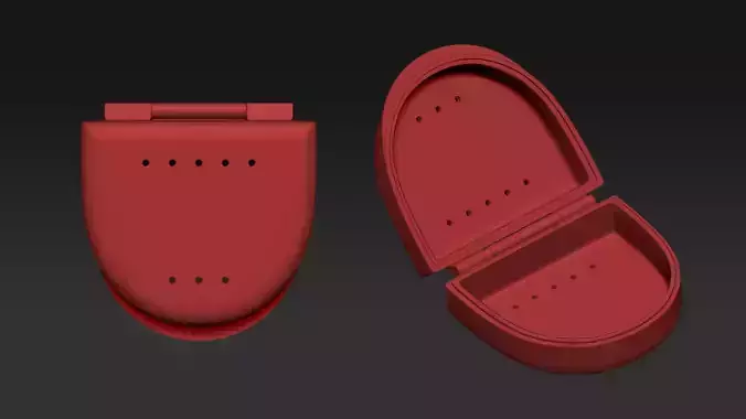 Dental splint box - Caja para ferula Free 3D print model