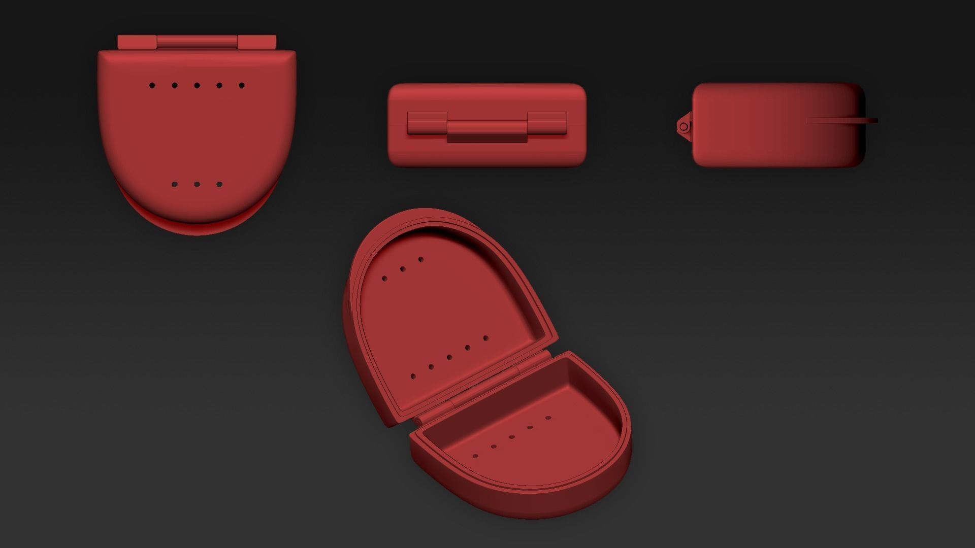 Dental splint box - Caja para ferula Free 3D print model_2