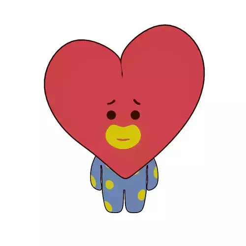 Tata BT21 Rigged Model Stylized