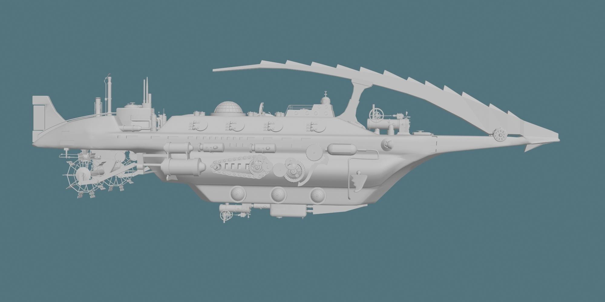 NAUTILUS spaceship 3D model_24