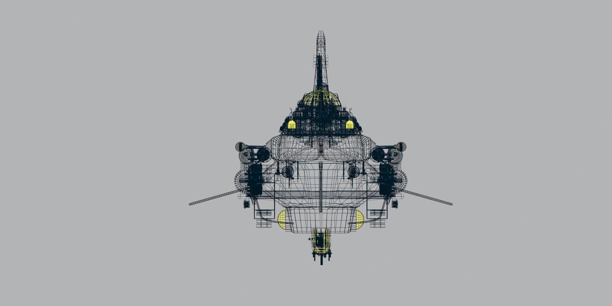 NAUTILUS spaceship 3D model_21