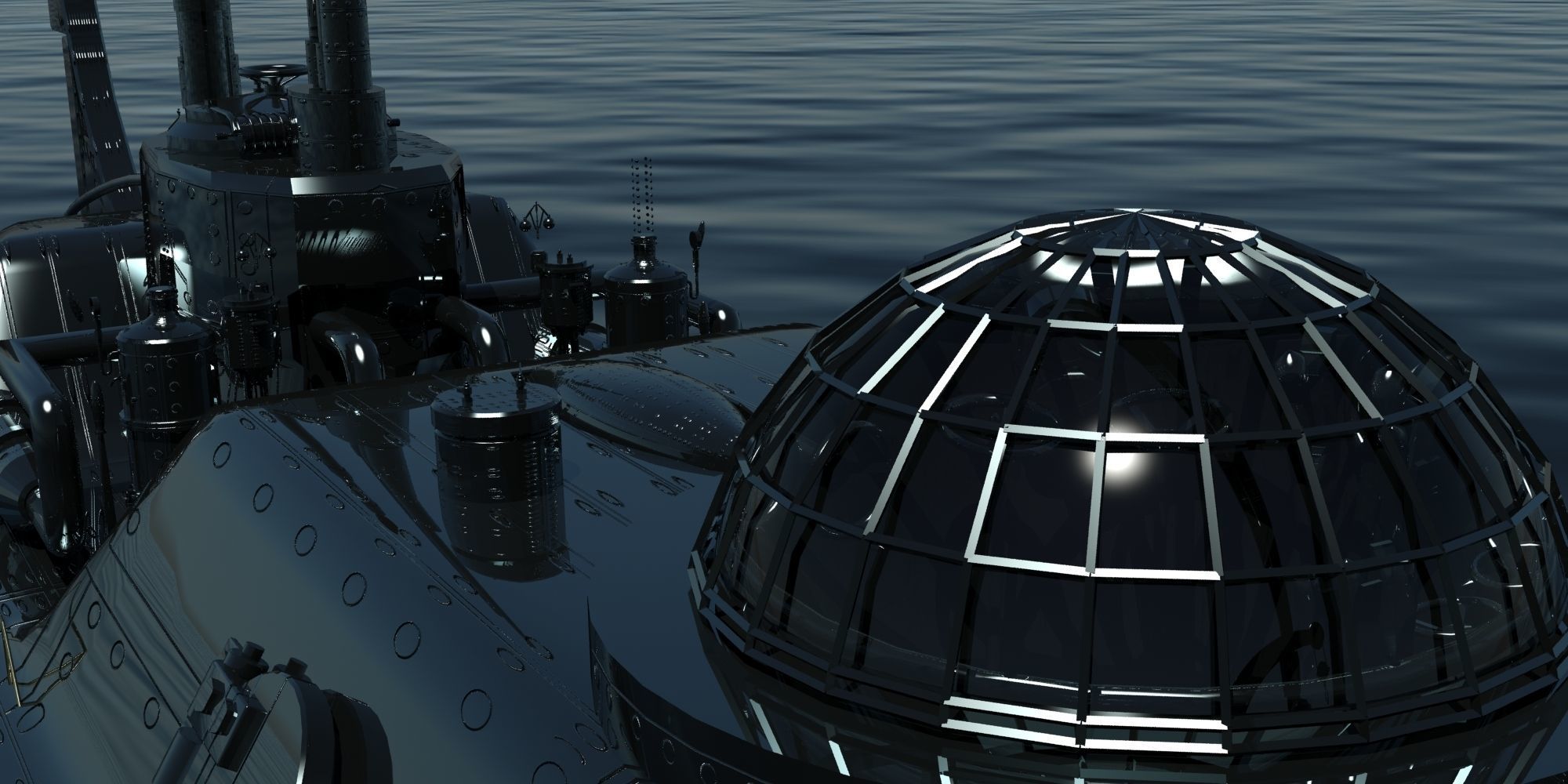 NAUTILUS spaceship 3D model_34