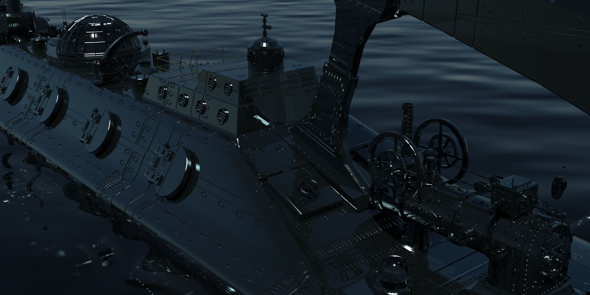 NAUTILUS spaceship 3D model_32