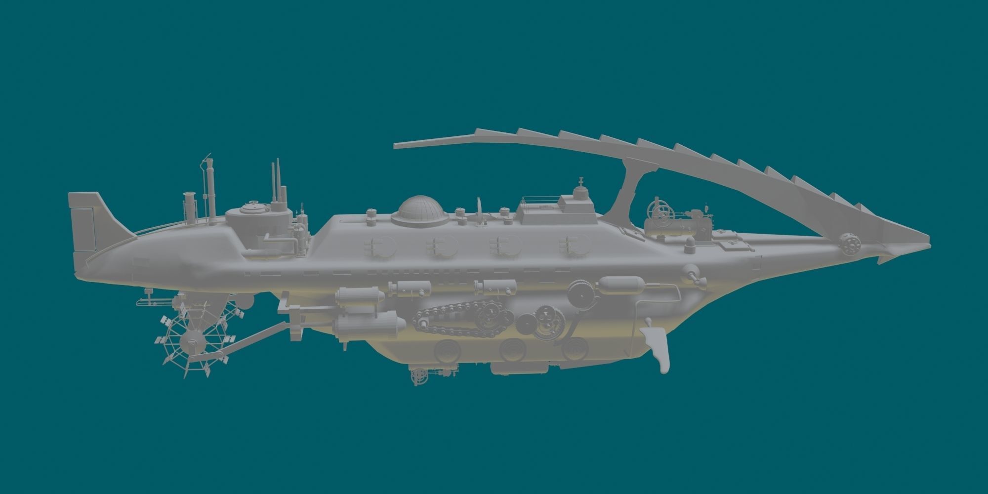 NAUTILUS spaceship 3D model_27