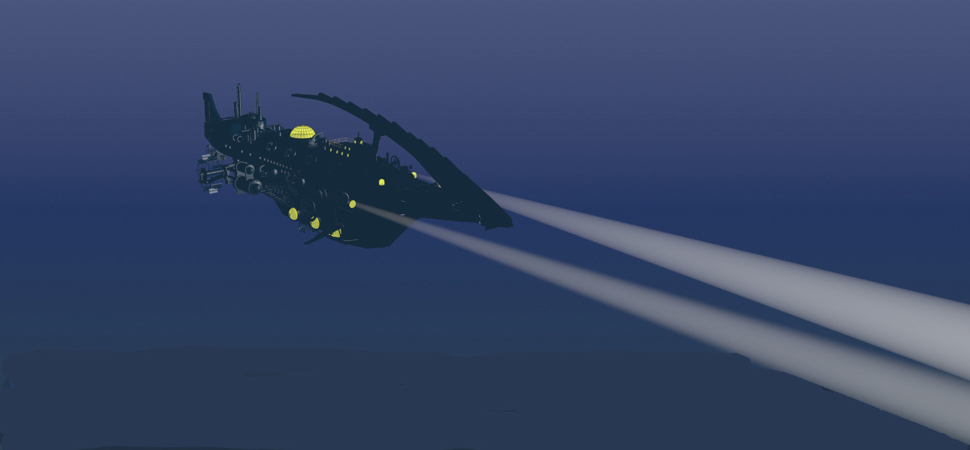 NAUTILUS spaceship 3D model_28