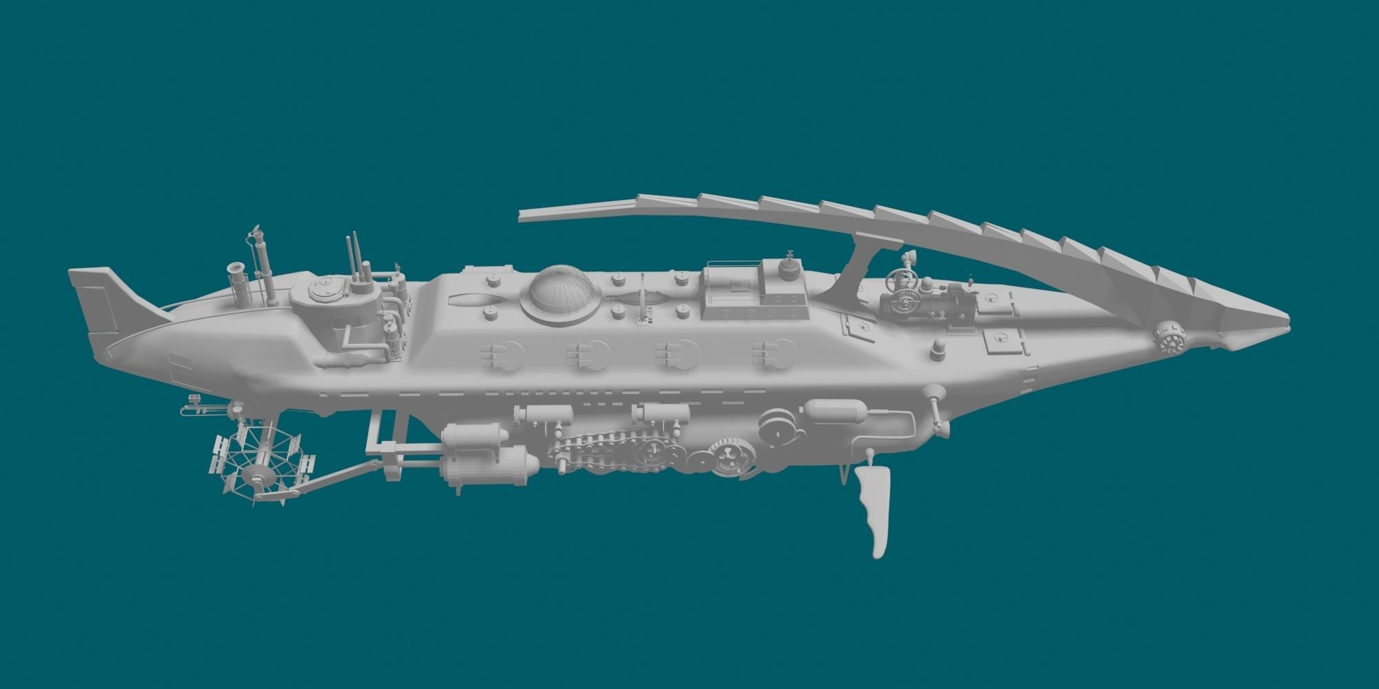 NAUTILUS spaceship 3D model_26