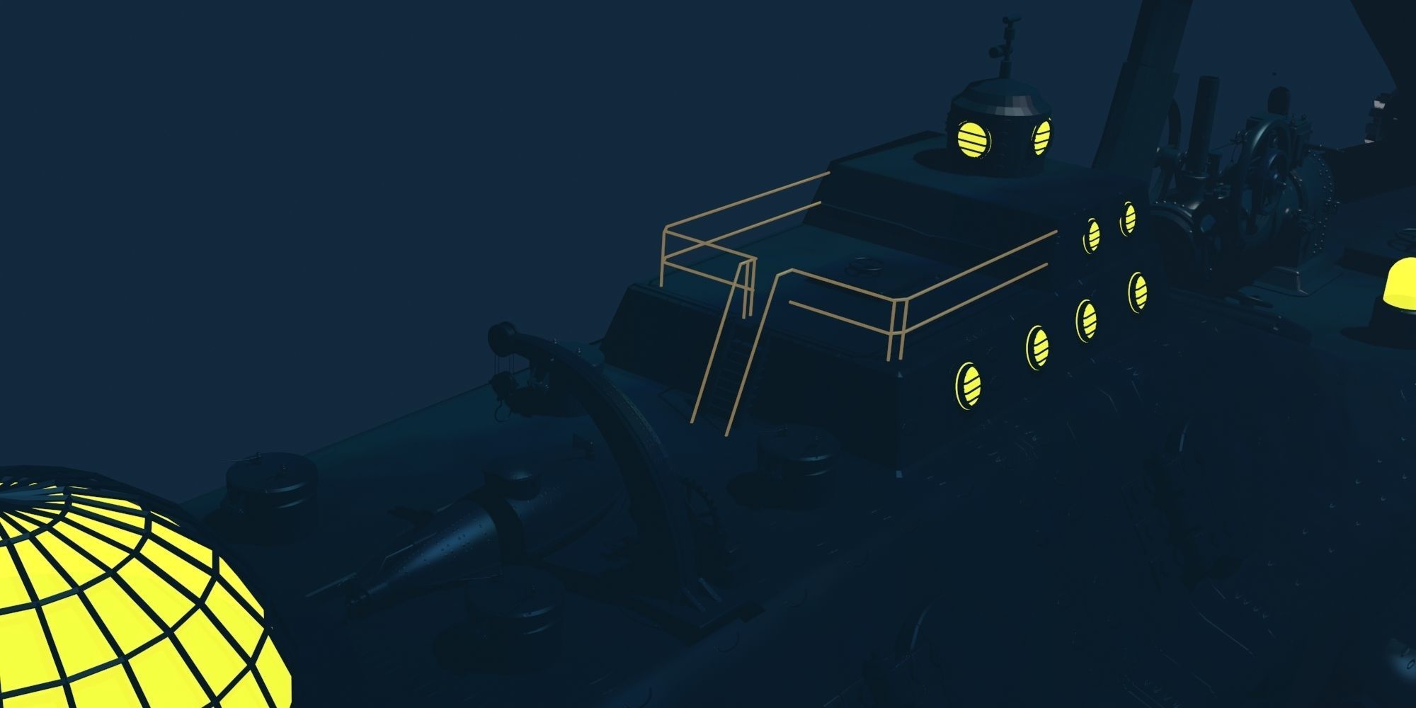 NAUTILUS spaceship 3D model_13